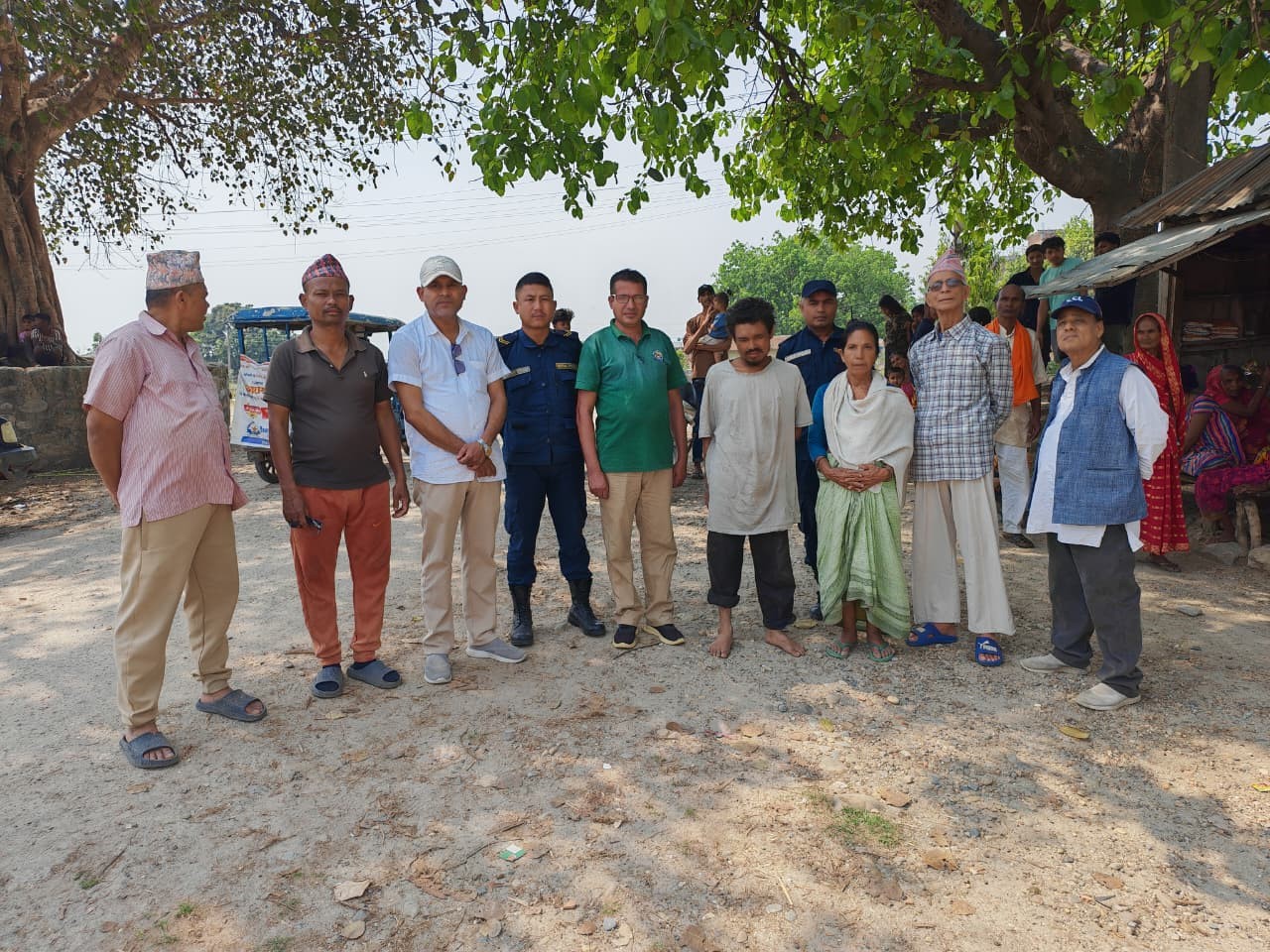 रौतहटस्थित मानवसेवा आश्रमद्वारा मनाेराेराेगी २६ वर्षीय सुवास उद्धार