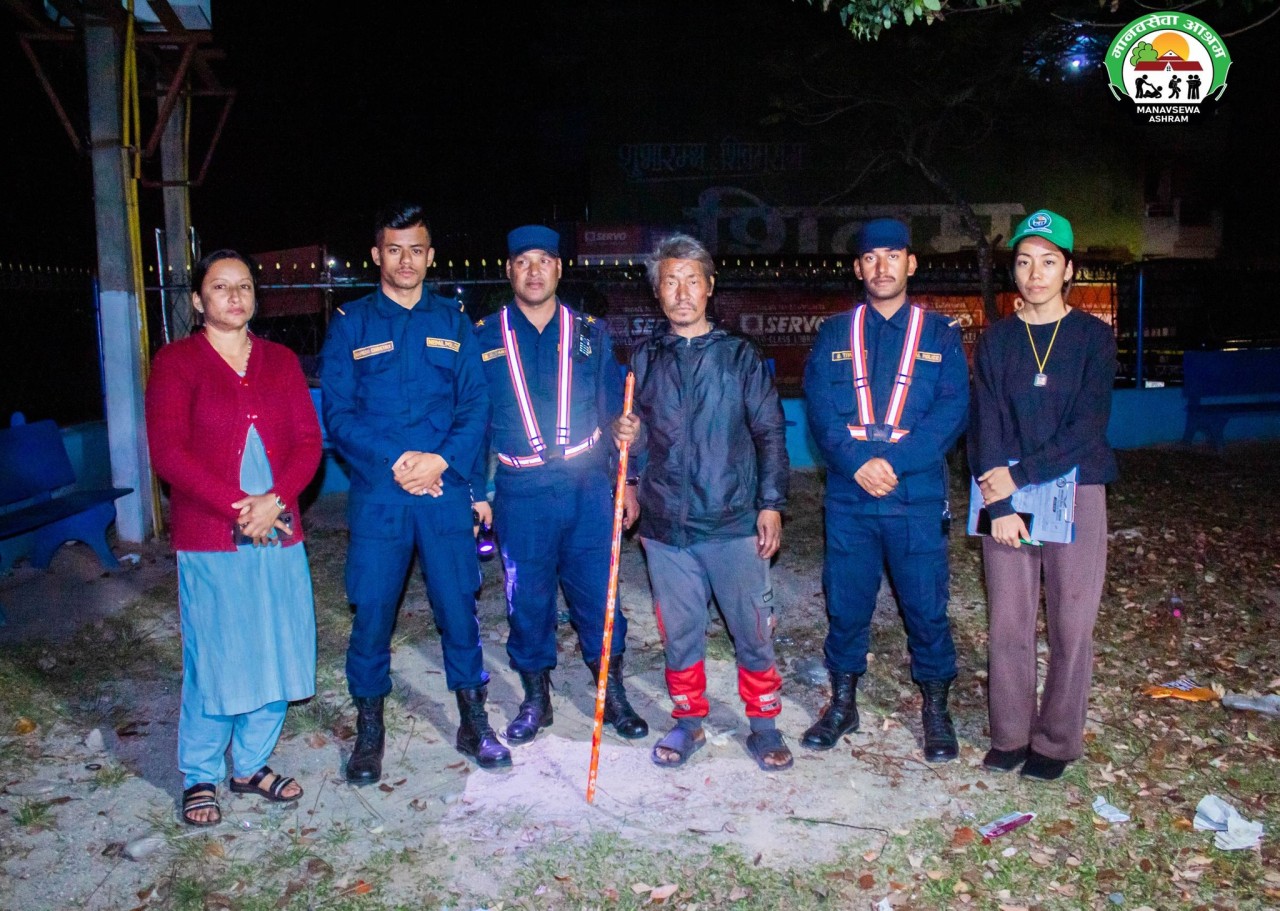 शनिबार आश्रमद्वारा ४ जना सडकमानवकाे उद्धार, २ जनाको पारिवारिक पुनर्मिलन सम्पन्न