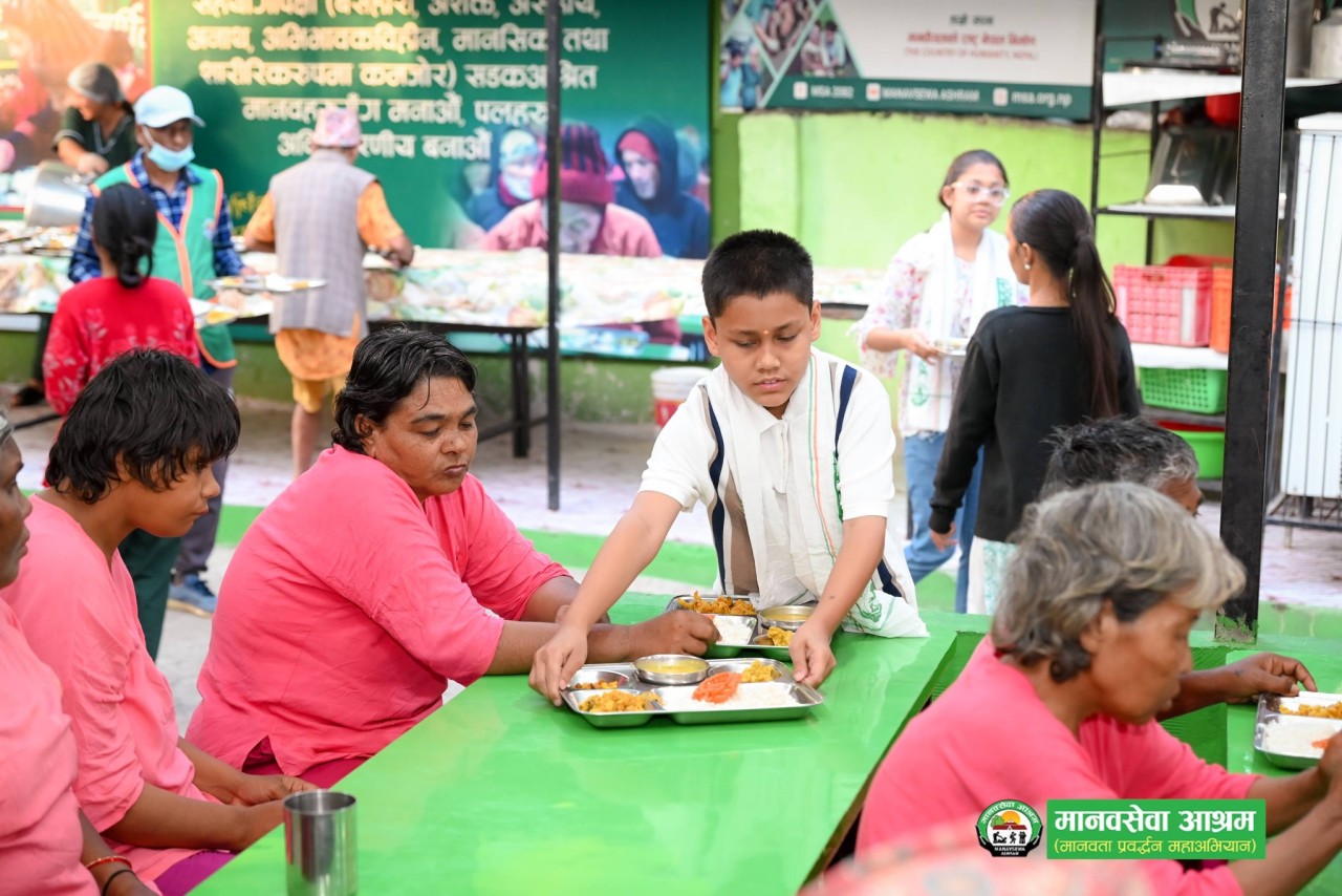 शनिबार मानवसेवा आश्रमलाई दाताबाट ९ लाख ९३ हजार रुपैयाँ सहयोग प्राप्त