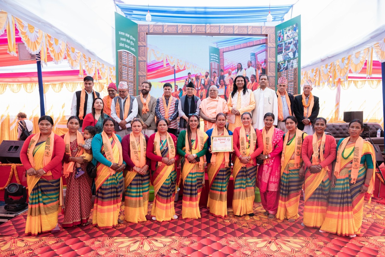 पोखरामा महायज्ञ सुरु, उद्घाटनमै ८ लाख १९ हजार ८८ रुपैयाँ दान प्राप्त 