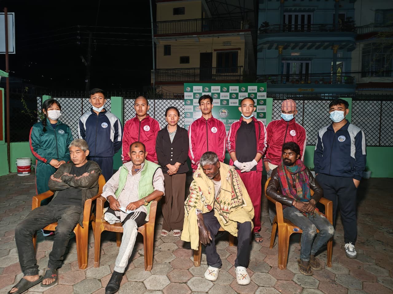 एकैदिन मानवसेवा आश्रमद्वारा १५ बेवारिसे मानवको उद्धार