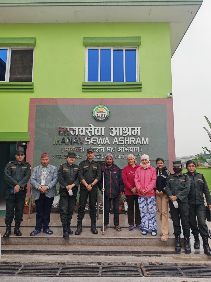 मानवसेवा आश्रमद्वारा २ जना बेवारिसे पुरुषको उद्धार, २ आश्रितको पुनर्मिलन