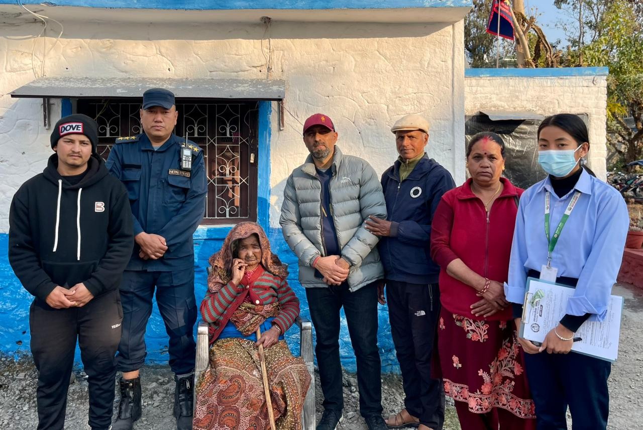 बिहीबार मानवसेवा आश्रमद्वारा ३ जना सडकमानवको उद्धार