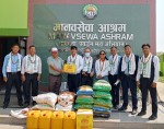 ​ वार्षिक उत्सवकाे अवसरमा  खाद्यान्न सामाग्री याेगदान