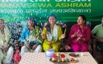 सुशीलाले मनाइन् मानवसेवा आश्रममा जन्मदिन 