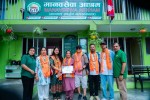 काठमाडौँ रानीबन सेवाकेन्द्रमा घले परिवारद्वारा भोजन सेवा