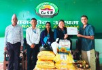 खाद्य कम्पनीको छैठौँ वार्षिकोत्सवको अवसरमा मानवसेवा आश्रम दाङलाई खाद्यान्न सहयोग