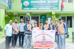 वरिष्ठ प्रहरी उपरीक्षक तथा प्रहरी उपरीक्षकहरूद्धारा रानीवन सेवाकेन्द्रमा भाेजनसेवा याेगदान