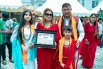 महायज्ञमा अक्षयकोष निर्माणका लागि लामिछाने दम्पतीद्वारा  १ लाख ११ हजार १ सय ११ रुपैयाँ दान