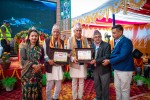 लक्ष्मीनारायण मन्दिरका लागि तोरणबहादुर थापाद्वारा १ लाख ५ हजार सहयोग