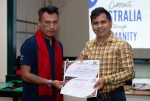 सन्तोष कुँवरद्वारा आश्रमका बालबालिकाको अभिभावकत्व ग्रहण