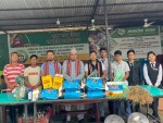 चाडपर्वको खुसी बाँड्दै कोविदा इन्टरनेशनल एकेडेमीको खाद्यान्न सहयोग