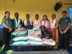 मानवसेवा आश्रम विराटनगर शाखालाई खाद्यान्न सहयोग प्रदान