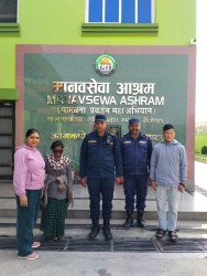 बिहीबार मानवसेवा आश्रमद्वारा बेवारिसे महिलाको उद्धार