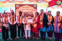 हरिवन नगरपालिका ९ नम्बर वडा कार्यालयले १० लाख २२ हजार ५ सय ५ रूपैयाँ सहयाेग गर्ने