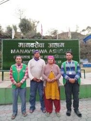 २८ दिनकाे आश्रम बसाइँपछि अमृत नेपालीकाे सुखद् पारिवारिक पुनर्मिलन