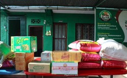छोरेपाटन सेवाकेन्द्रलाई  खाद्यान्न सामाग्री सहयाेग