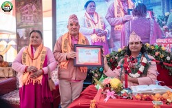 बाेहरा दम्पत्तीद्वारा वार्षिक भाेजनसेवा सदस्यता ग्रहण