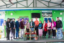 नेशनल लाईफ ईन्साेरेन्स कम्पनीले मनायाे मानवसेवा आश्रममा ३८ ओैँ वार्षिकाेत्सव