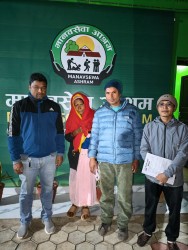 आइतबार आश्रमद्वारा ६  सडकआश्रितको उद्धार, ३ जनाको पुनर्मिलन