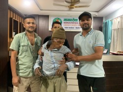 मानवसेवा आश्रम रूपन्देहीकाे तिलाेत्तमा सेवाकेन्द्रद्वारा ६० वर्षीय पुरूषकाे उद्धार