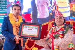 सामाजिक उत्तरदायित्वमा अग्रणी: उप–प्रमुख खड्काद्वारा आश्रमलाई सहयोग