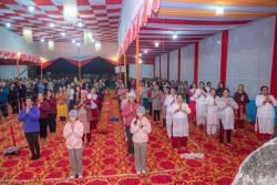 महायज्ञस्थलमा निःशुल्क योग शिविर सुरु
