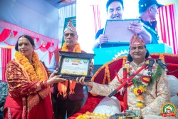 पाैडेल परिवारद्वारा आश्रमलाई एक कोठा