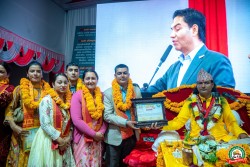 गौतम परिवारद्वारा मानवसेवा आश्रम बागलुङ शाखालाई उल्लेखनीय आर्थिक सहयोग