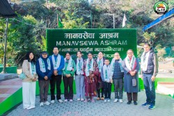 श्रीमानको स्मृतिमा मानवसेवा आश्रम हेम्जा शाखालाई नगद सहयोग