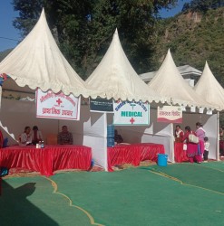 महायज्ञमा निःशुल्क स्वास्थ्य शिविर