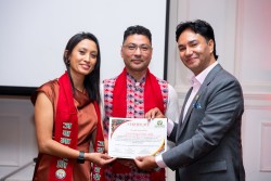 मानवसेवा आश्रमको काठमाडौँ भवन निर्माणमा अष्ट्रेलियाबाट शाक्य परिवारको साथ