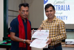 सन्तोष कुँवरद्वारा आश्रमका बालबालिकाको अभिभावकत्व ग्रहण