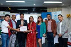 विवाह वर्षगाँठको अवसरमा घिमिरे दम्पतीद्वारा १ हजार १ सय अस्ट्रेलियन डलर सहयोग