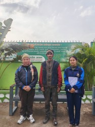  सडकपेटीमा अलपत्र भेटिएका नेत्र रिजाल मानवसेवा आश्रम तिलाेत्तमाकाे संरक्षणमा