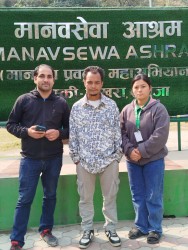 आश्रम बसाइँकाे ३ दिनपछि कमलबहादुर अधिकारीकाे पारिवारिक पुनर्मिलन