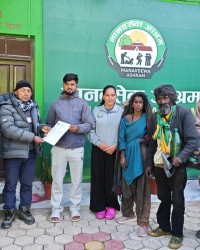 मानवसेवा आश्रम सुर्खेत शाखाद्वारा एकै दिन चार सहयोगापेक्षी व्यक्तिको उद्धार