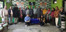आश्रमकाे  बागलुङ सेवाकेन्द्र भवन निर्माणका लागि श्रेष्ठकाे अध्यक्षतामा  उपभोक्ता समिति गठन