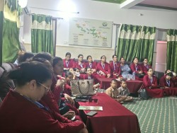 नेपालगञ्ज नर्सिङ क्याम्पसका विद्यार्थीले गरे मानवसेवा आश्रम नेपालगञ्जको अवलोकन
