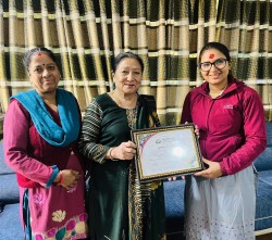 माघी पर्व र जन्मदिनको अवसरमा विराटनगर सेवाकेन्द्रमा सिंहद्वारा नगद रकम योगदान