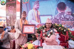मानवसेवा आश्रमद्वारा सुदूरपश्चिमका ४ व्यक्तित्व सम्मानित