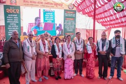 पाठक परिवारद्वारा महायज्ञमा ५ लाख ११ हजार १ सय १५ रूपैयाँ दान