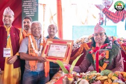 नारायणी यातायात व्यवसायी संघद्वारा ५ लाख ११ हजार १ सय १५ रूपैयाँ दान प्रतिबद्धता
