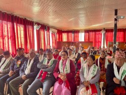 मानवसेवा आश्रम लमजुङ शाखाद्वारा वार्षिक प्रगति प्रतिवेदन सार्वजनिक