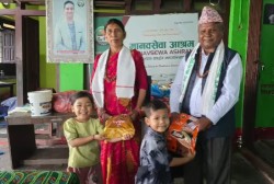 आरियाना श्रेष्ठको जन्मदिन अवसरमा  गोरखा सेवाकेन्द्रलाई खाद्य सामग्री र १० हजार रुपैयाँ योगदान