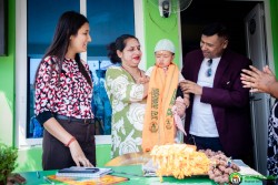मानवसेवा आश्रममा मनाइयाे  सम्याेगको जन्मदिन