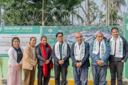 गाउँपालिकाका अध्यक्षहरूद्धारा आश्रम झापा अवलोकन, अभिभावकत्वमा रहने प्रतिबद्धता