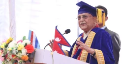 ज्ञानलाई व्यवहारमा उतार्नुस्, अवसर आफैँ आउँछ : प्रधानमन्त्री ओली