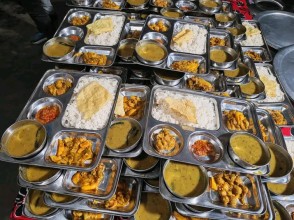 मानवसेवा आश्रमकाे आजीवन वार्षिक भोजनसेवा अभियानः २ सय ११ जना सहभागी