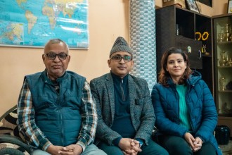 पराजुली परिवारद्वारा मानवसेवा आश्रम विराटनगर शाखा निर्माणमा आर्थिक  सहयोग